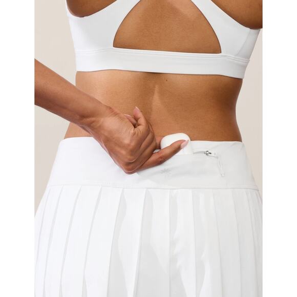 NWOT Athleta Elevate Skort White SZ Small - Picture 4 of 8